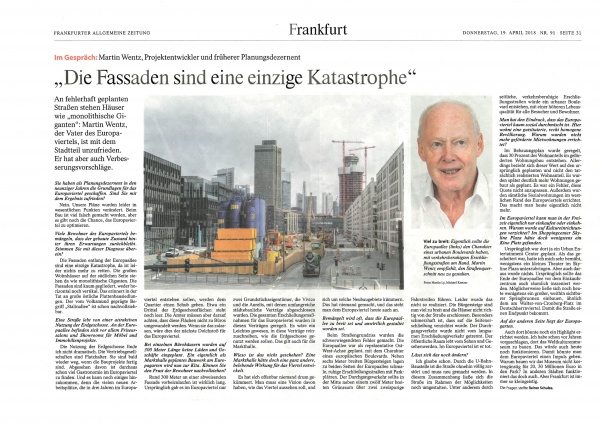 Artikel in der FAZ